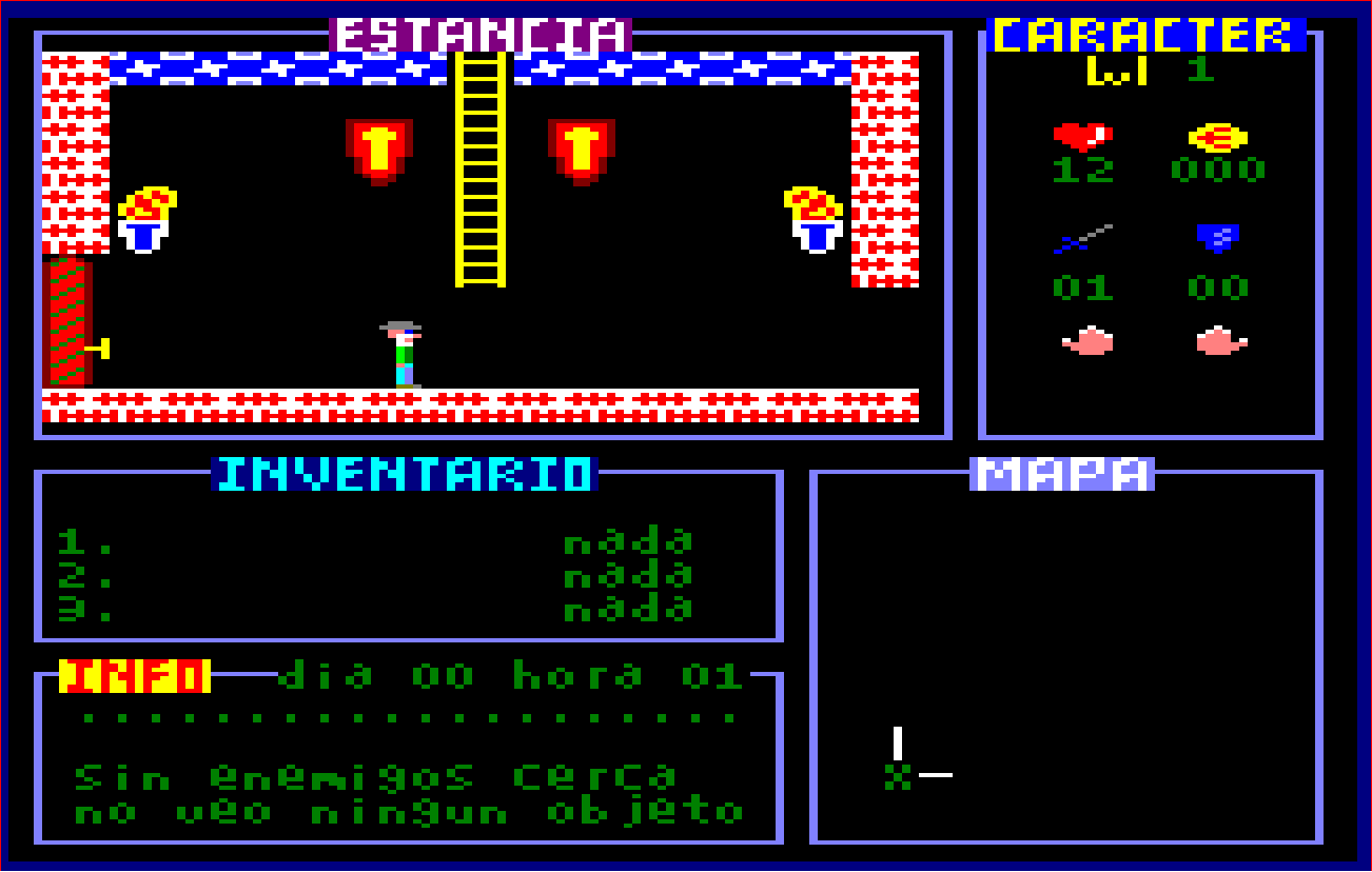 Transylvanian Castle v1.1 (Amstrad CPC / Schneider CPC Game) – Retro ...